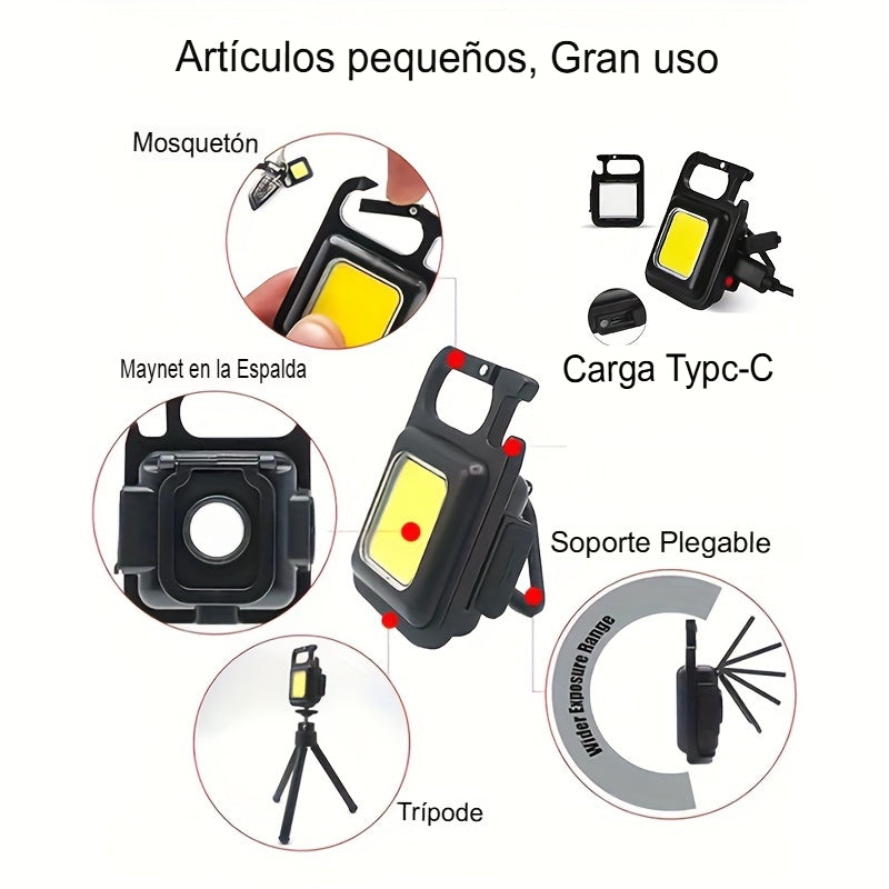 Chaveiro Multifuncional Recarregável